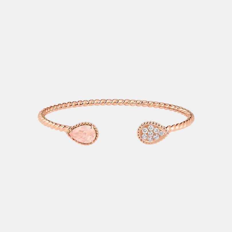 Bracelet Serpent Bohème Or rose S motif 1.36,0.33ct