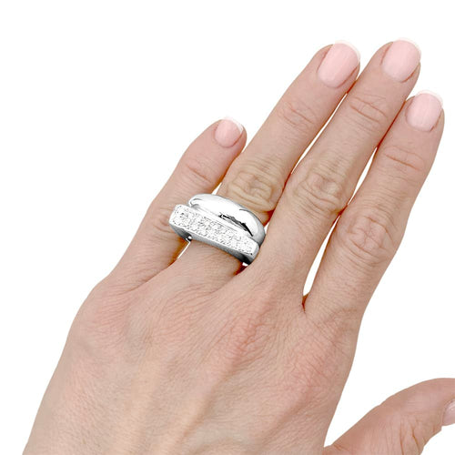 Bague 52 Fred Success - Bague en or blanc 750 et diamants 58 Facettes 35239
