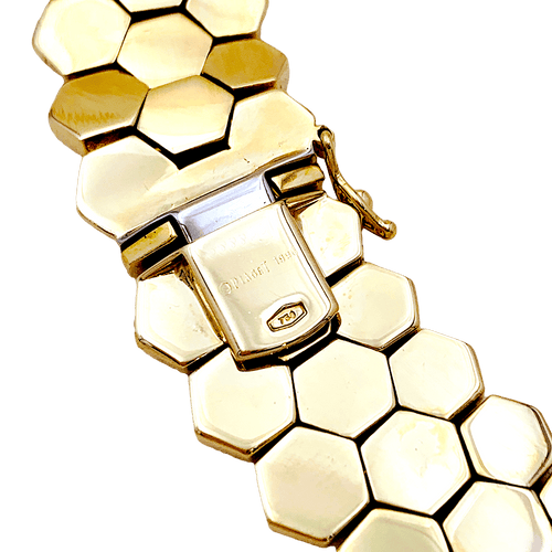 Collier Piaget Glancy - Collier en or jaune et or blanc 750 pavé de diamants 58 Facettes 34125