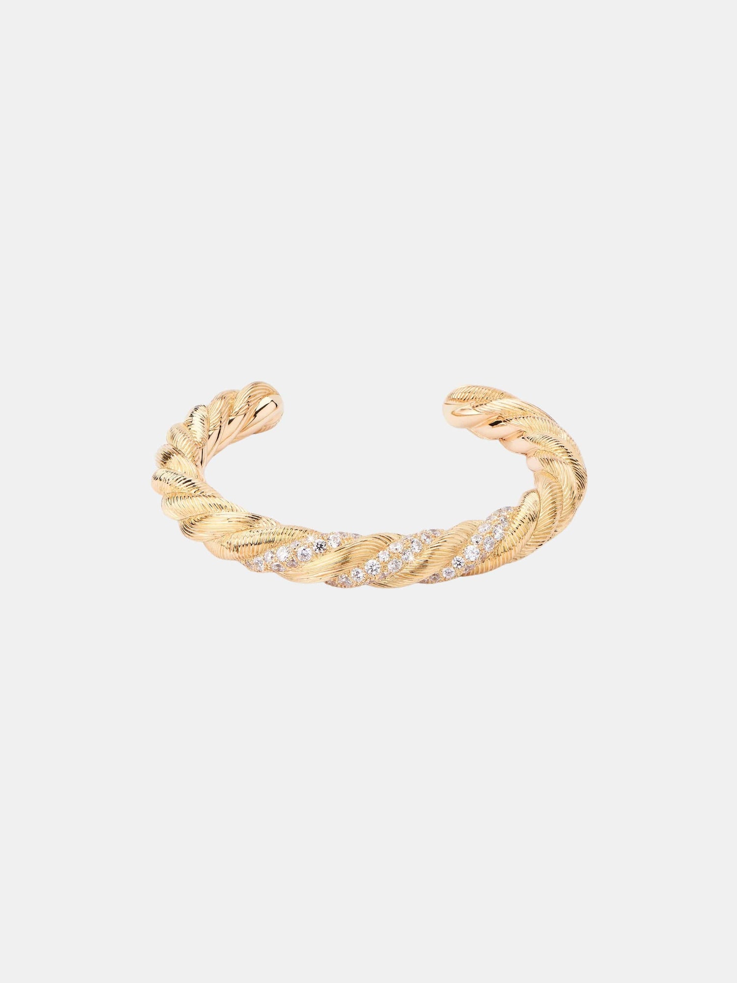 Bracelet Dune de Poiray Or jaune Diamant 2.9ct