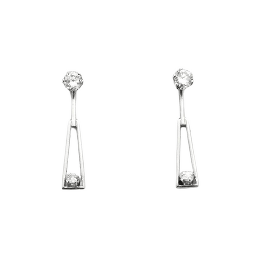 Boucles d'oreilles Boucles d'oreilles pendantes Diamants 58 Facettes 230458