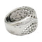 Bague 49 Cartier Nouvelle Vague Paris - Bague en or blanc et diamants 58 Facettes 31803