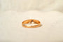 Bague 57 Bague jonc en or jaune 18 carats et diamant 58 Facettes 3569