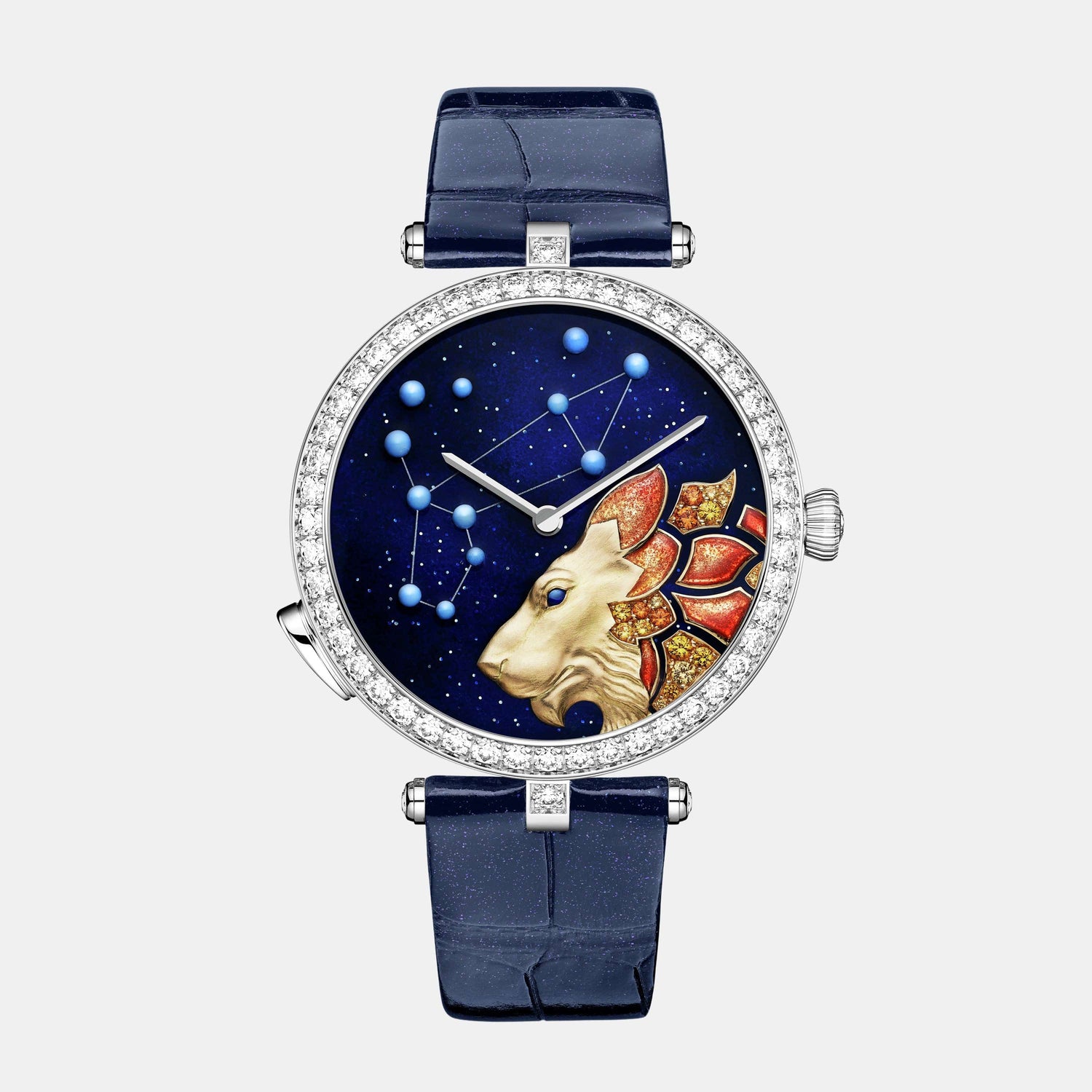 Montre Zodiaque Or blanc Diamant 6.48ct