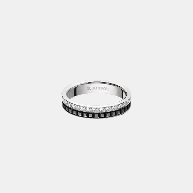 Bague Quatre Or blanc Diamant 0.25ct
