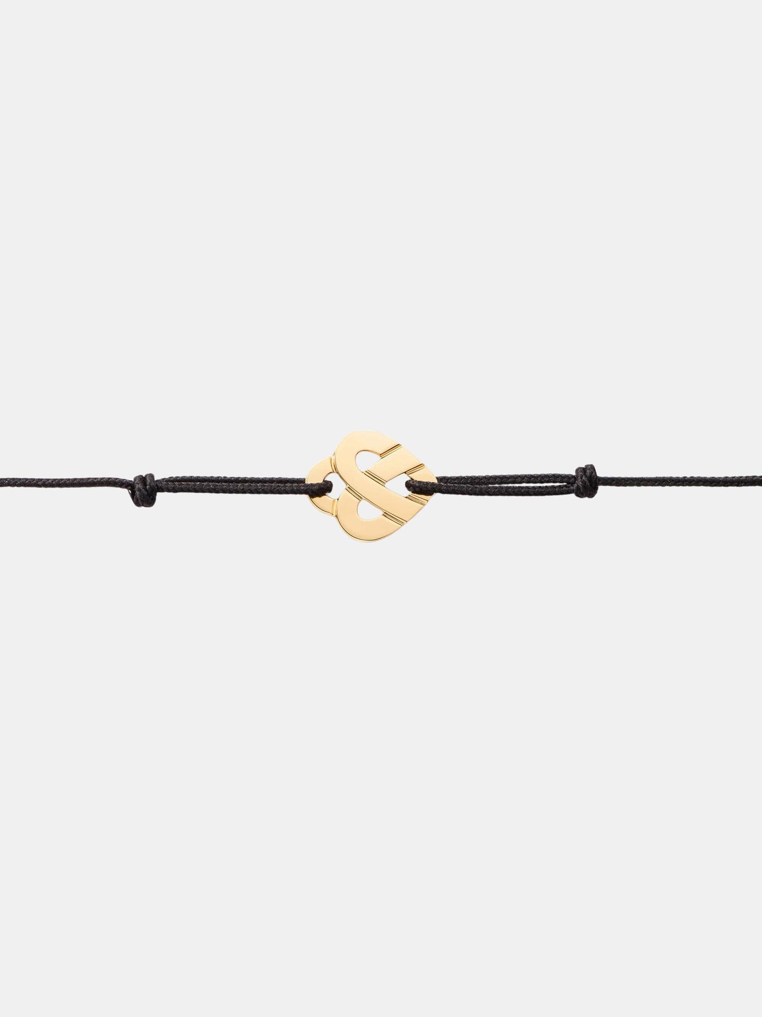 Bracelet Coeur Entrelacé Or jaune 
