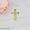 Pendentif Croix - Pendentif en or jaune 14 carats avec diamant brillant 58 Facettes 1966