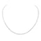 Collier Collier rivière en or blanc, diamants. 58 Facettes 34837