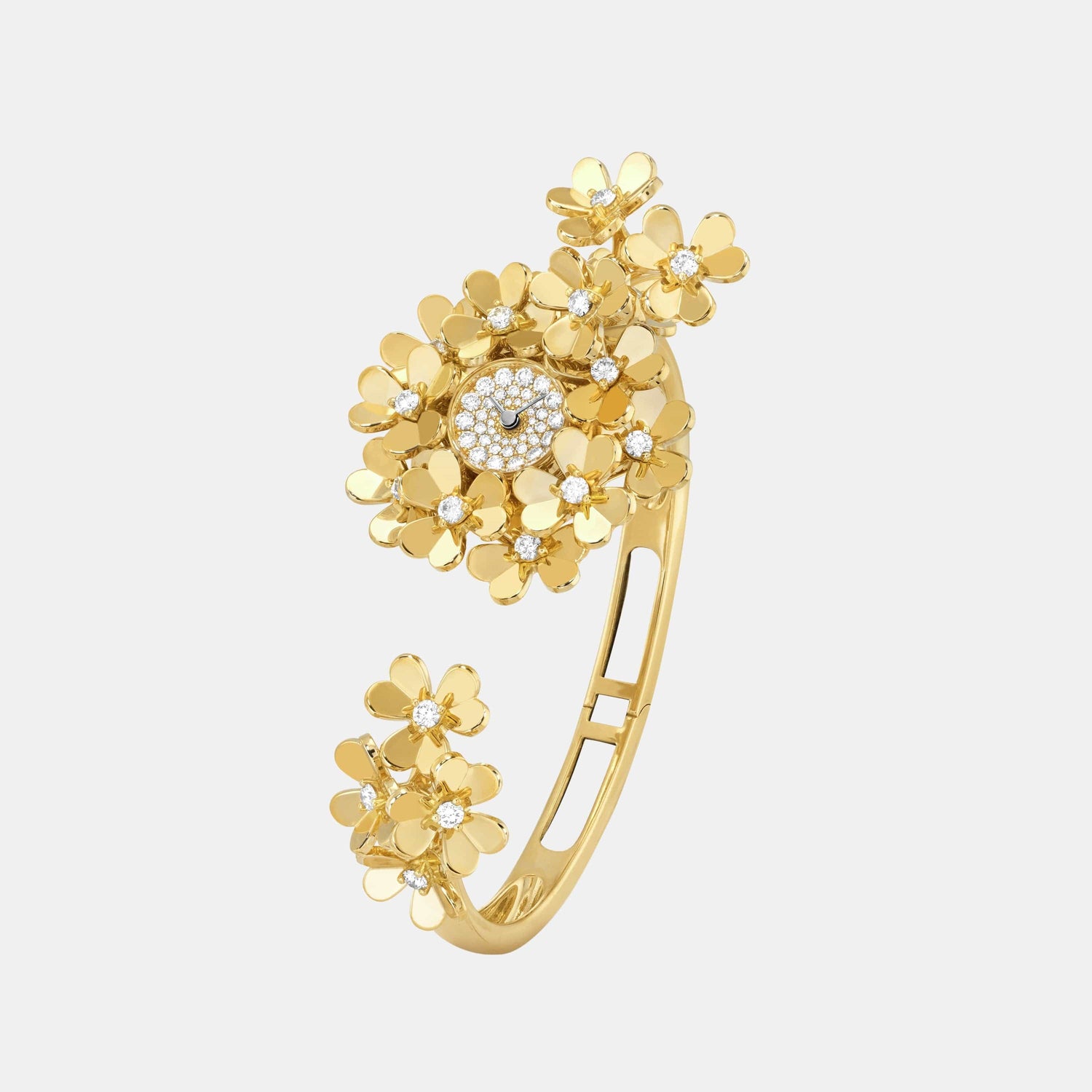 Montre Frivole Or jaune Diamant 1.4ct