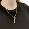Pendentif Pendentif raquette de tennis en or jaune 750 avec perle de culture 58 Facettes 34804