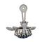 Boucles d'oreilles Boucles d'oreilles en or blanc, saphirs et diamants 58 Facettes 26303