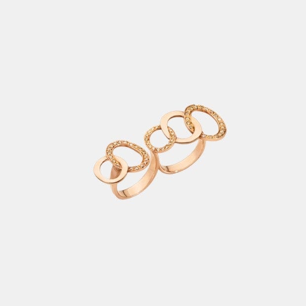 Bague Brera Or rose Diamant 0.7ct
