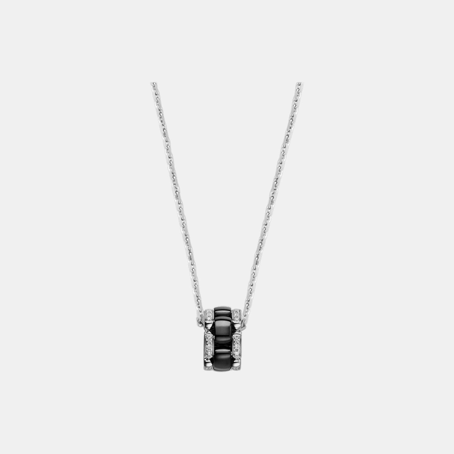 Collier Ultra Or blanc Diamant