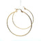 Boucles d'oreilles Boucles d'oreilles créoles en or jaune 14 carats 58 Facettes UN0129