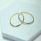 Boucles d'oreilles Boucles d’oreilles créoles en or jaune 18 carats 1,49 g 58 Facettes 250028
