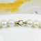 Collier Collier de perles d’eau douce en or jaune 585 58 Facettes 2272