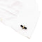 Boutons de manchette Boucheron - Boutons de manchette en or jaune et onyx 58 Facettes 35247