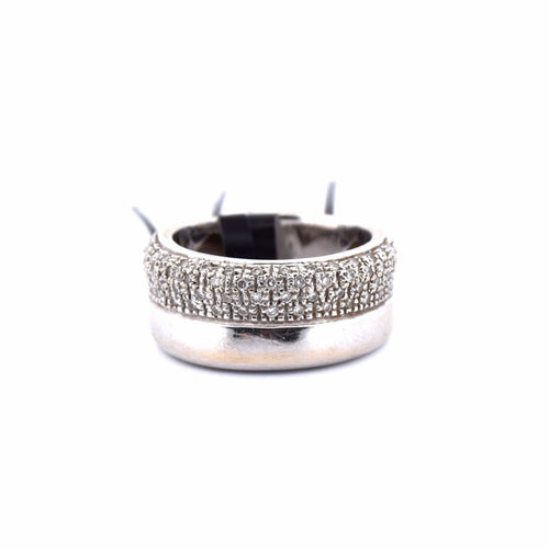 Bague 58 Bague en or avec diamants vintage 58 Facettes