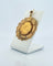 Pendentif Pendentif vintage or 18 carats et pièce de 20 Francs Napoléon 58 Facettes