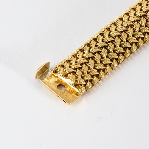 Bracelet Bracelet articulé en or jaune 58 Facettes SEN1995