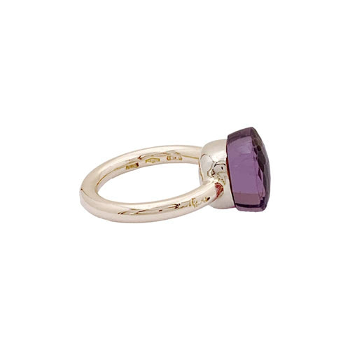 Bague 49 Bague Pomellato,"Nudo Classic", or rose et améthyste. 58 Facettes 35130