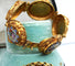 Collier PARURE 3 PEZZI MICROMASAICO 1850 58 Facettes