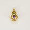 Pendentif Pendentif Hibou en or jaune, améthyste et émeraudes 58 Facettes REU0794X2
