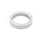Bague 51 Alliance tour complet, platine, diamants princesse. 58 Facettes 34606