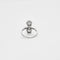 Bague 49 Bague Toi et Moi en or gris avec diamants 58 Facettes 230311