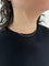Collier Chaîne maille forçat en or blanc 18 carats 58 Facettes