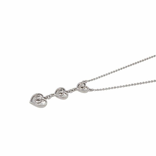 Collier Collier Coeur Or blanc Diamant 58 Facettes 3837305RV