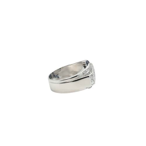 Bague 58 Art Déco - Bague platine - Diamants et Saphirs 58 Facettes 1.0000782/1