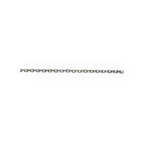 Collier Chaîne or blanc maille forçat 47 cm 58 Facettes 149059924