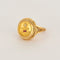 Bague 51 AUGIS - Chevalière d'Amour en or jaune 58 Facettes MAN1248