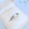 Bague 53.5 Bague de fiançailles Diamants 1,16 carat Or gris 58 Facettes AA 1744