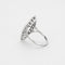Bague 53 Bague marquise or gris diamants 58 Facettes GU69