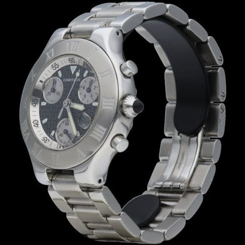 Montre Cartier Montre Must 21 Chronoscaph 58 Facettes MT40832