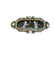 Broche Broche en Or et Argent émaillée d'Angelots 58 Facettes