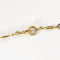 Collier Chaîne giletière en or jaune, péridot, citrine, grenat, améthyste 58 Facettes ROD3925