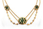 Collier Collier Napoléon III en or jaune 18 carats et émail serti de strass 58 Facettes 13650