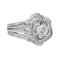 Bague 51 Bague Or blanc, Platine Diamant 58 Facettes 4425765CN
