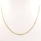 Collier Chaîne maille forçat or jaune 58 Facettes