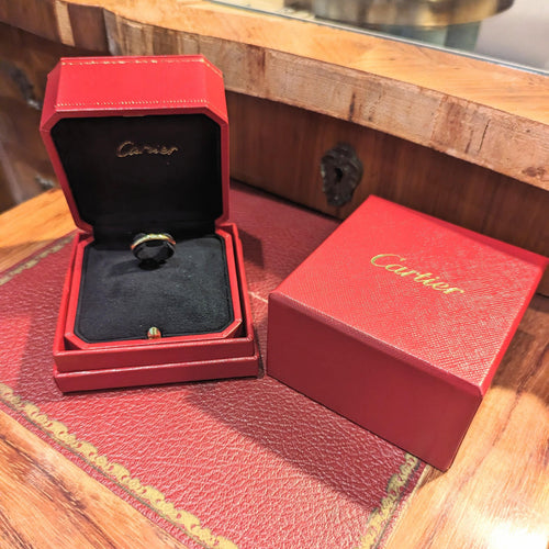 Bague 55 CARTIER - Alliance 1895 en or jaune 58 Facettes 29808