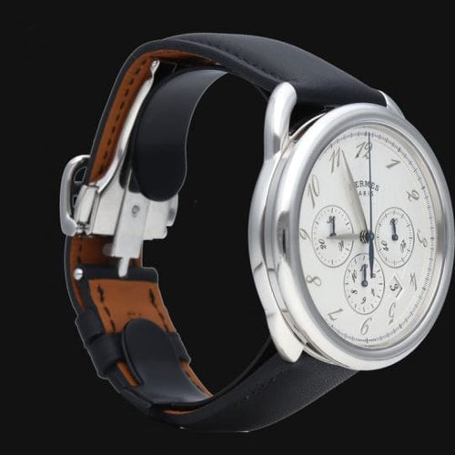 Montre Hermes Montre Arceau Chronograph 58 Facettes MT41647