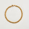 Bracelet Gourmette or jaune maille haricot 58 Facettes LP516