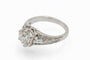 Bague 46 Bague ancienne en or blanc et diamants taille ancienne 58 Facettes 11618