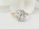 Bague 51 Bague Toi et Moi en or jaune et diamants 58 Facettes 33401