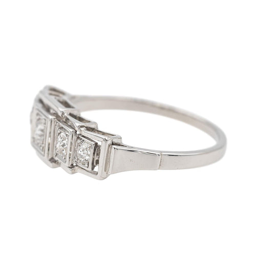 Bague 54 Bague Platine Diamant 58 Facettes 3789892CN