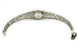 Montre GILBERT ALBERT/OMEGA - Montre de dame vintage en or blanc 58 Facettes