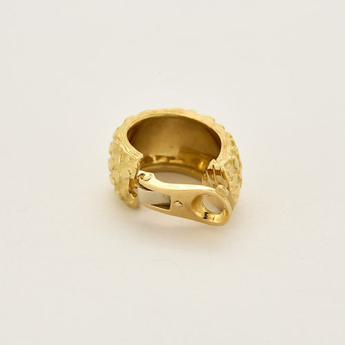 Boucles d'oreilles Mauboussin Vintage - Paire de boucles d'oreilles en or jaune 58 Facettes HOU55022